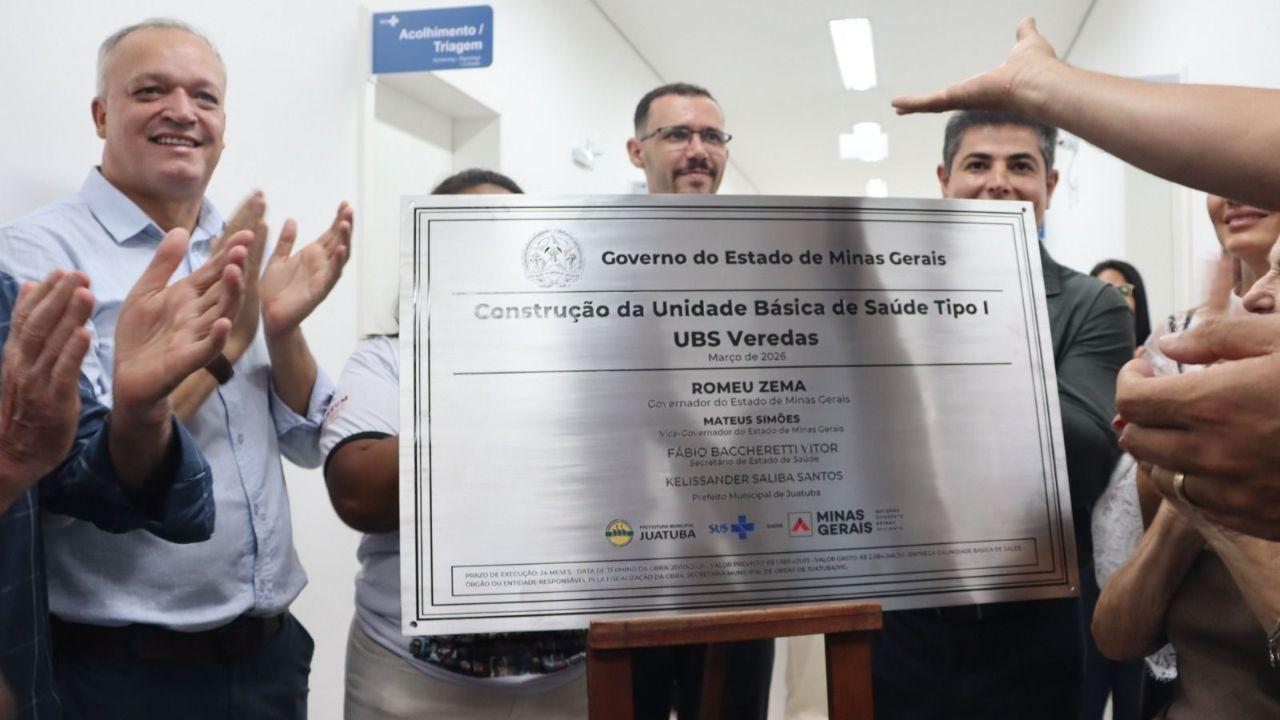 Inauguração da Unidade Básica de Saúde (UBS) Veredas